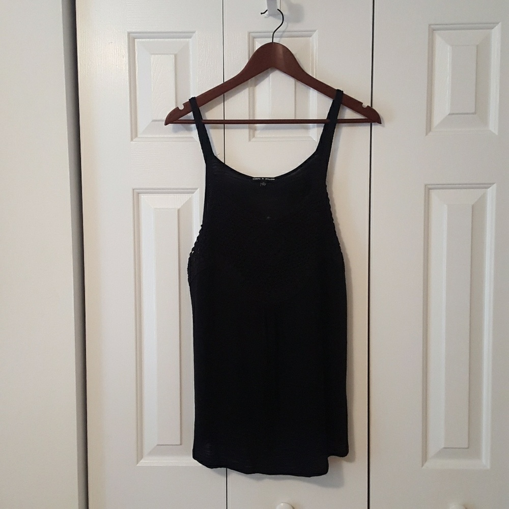 💖Cable & Gauge Black Tank💖